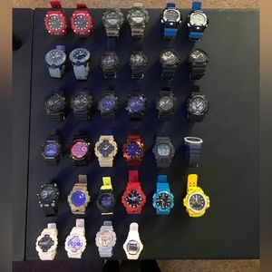Men and Women Assorted Casio G-Shock Watches